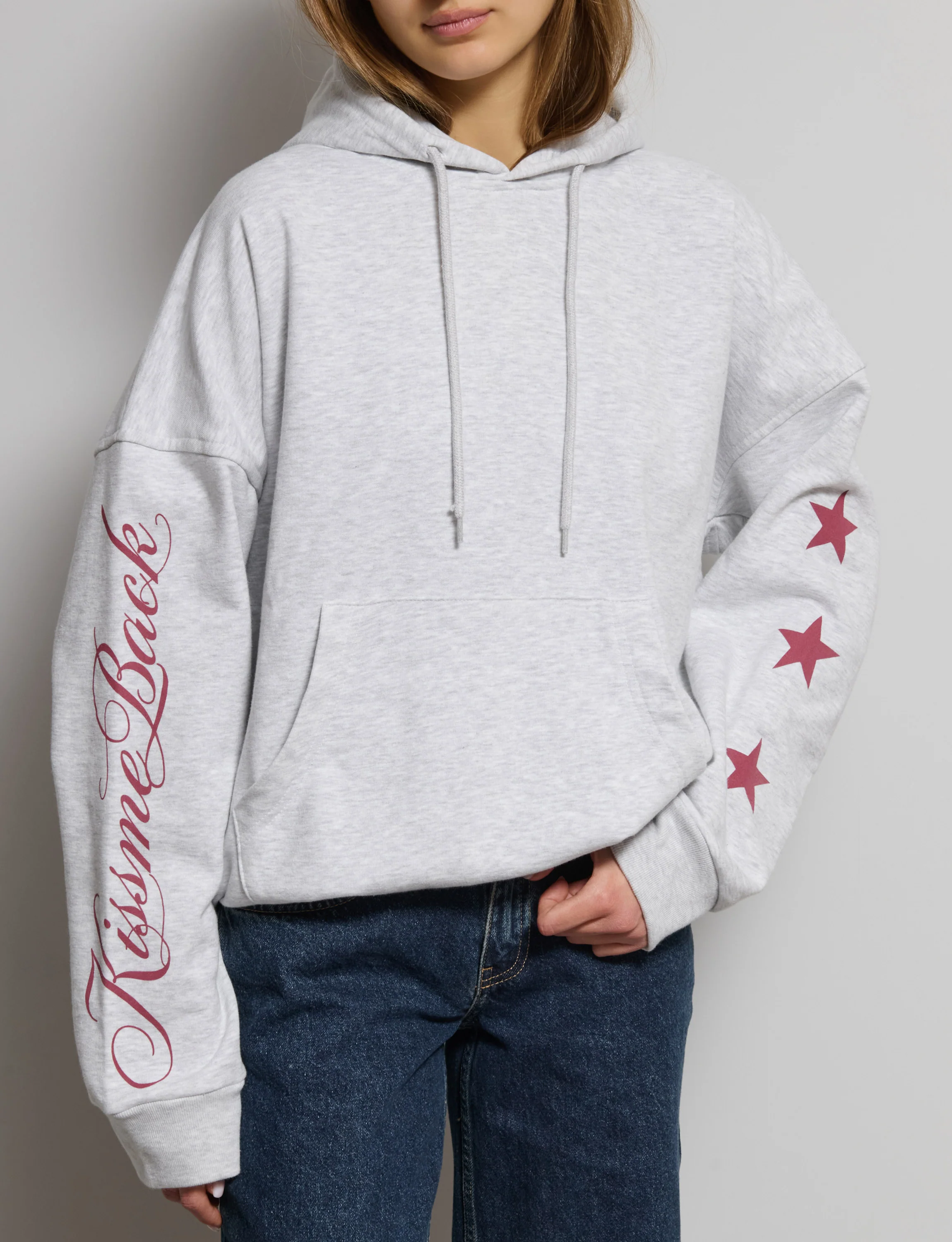 Felpa oversize stampa - Image 2