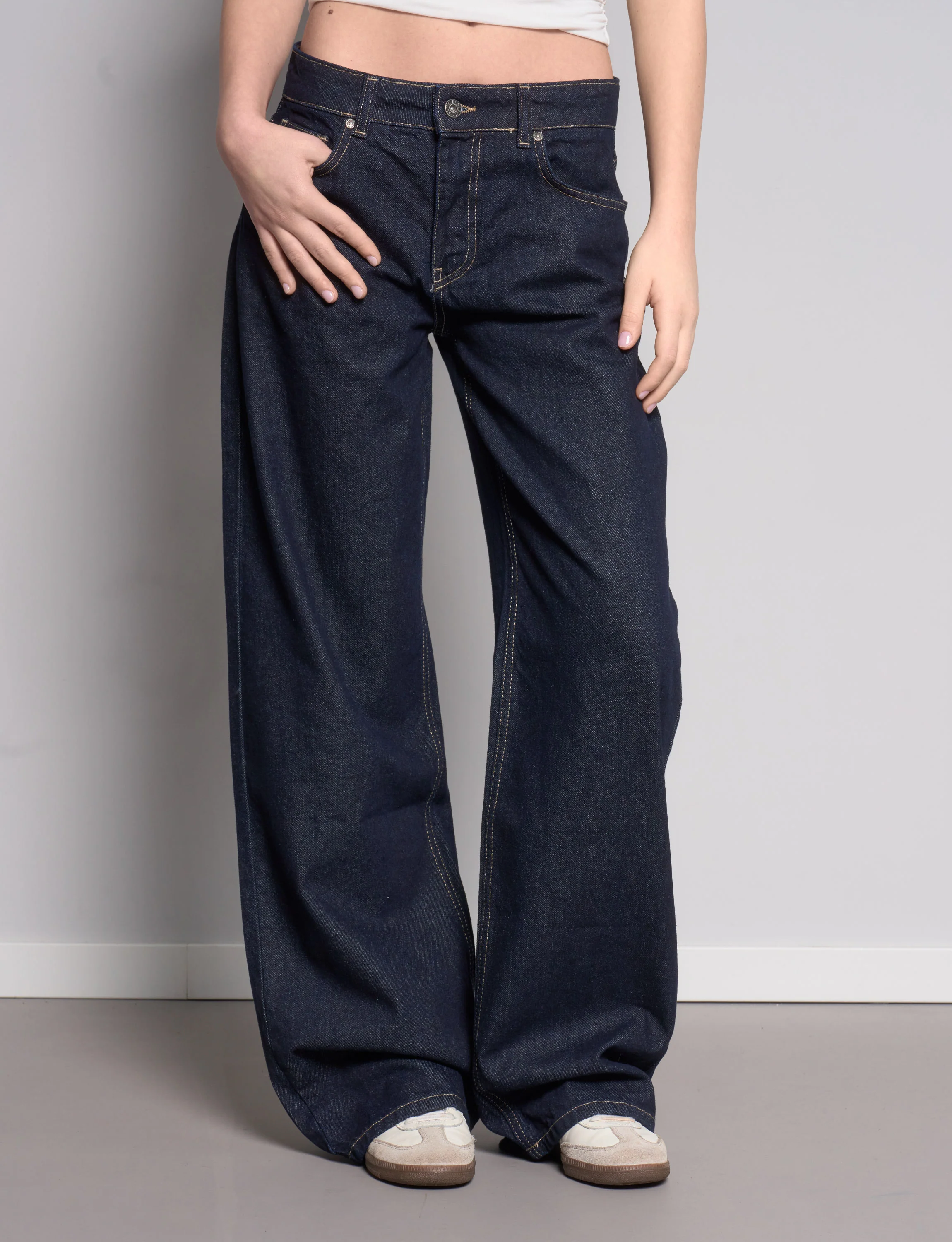Jeans straight scuro "Favorite Angel" - Image 4